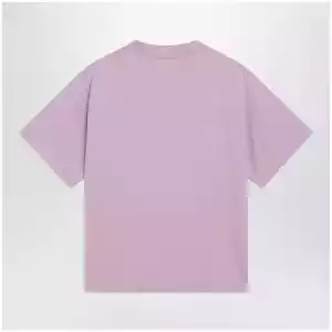 Balenciaga Women's Sacré Cœur T-shirt in jersey, old pink