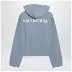 Balenciaga Back Regular Fit zip hoodie