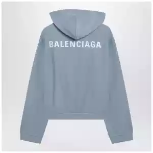 Balenciaga Back Regular Fit zip hoodie