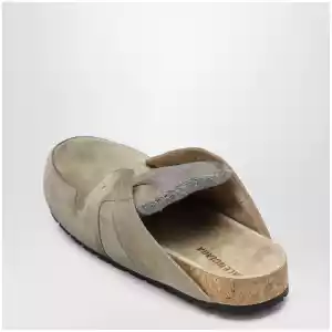 Balenciaga Dumbo sabot in distressed suede calfskin