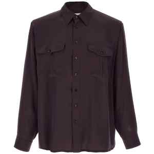 Saint Laurent Viscose And Silk Shirt