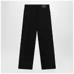 Balenciaga Black cotton denim trousers
