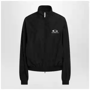 Balenciaga Black Loop Sports Icon zip jacket