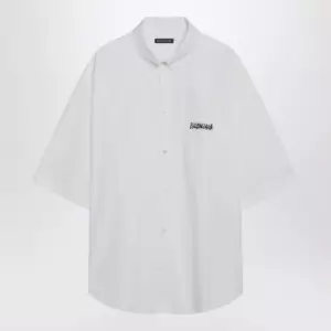 Balenciaga White Masking Tape shirt