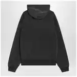 Balenciaga Black faded Crayon Loop oversize hoodie