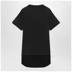 Balenciaga Black washed Loop Sports Icon mini dress