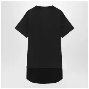 Balenciaga Black washed Loop Sports Icon mini dress