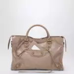 Balenciaga Le City medium handbag in Blush leather