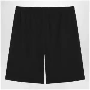Balenciaga Black Bermuda shorts in Loop Sports Icon technical polyamide