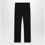 Balenciaga Slim tailored trousers in stretch wool twill, black