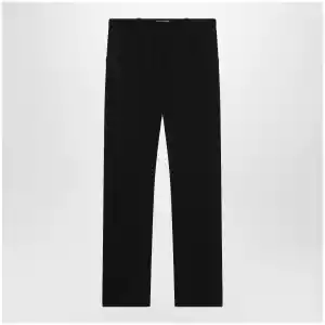 Balenciaga Slim tailored trousers in stretch wool twill, black