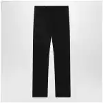 Balenciaga Slim tailored trousers in stretch wool twill, black