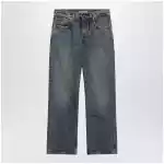 Balenciaga Vintage blue jeans with worn effect