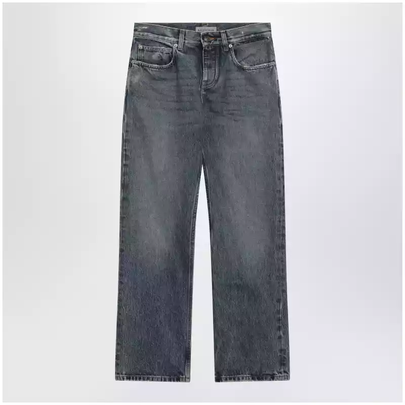 Balenciaga Vintage blue jeans with worn effect