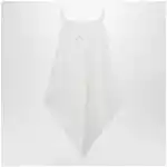 Balenciaga Scarf-inspired wool and silk crepe top in ivory