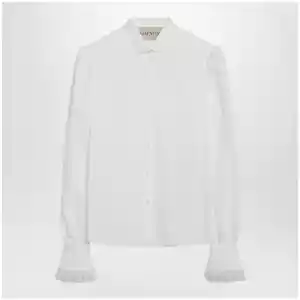 Valentino White cotton poplin shirt