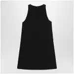 Valentino Short embroidered crepe couture dress