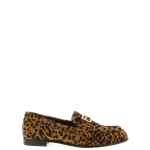 Fendi Baguette Pony Hair Loafers