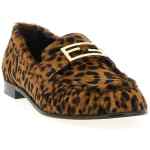 Fendi Baguette Pony Hair Loafers