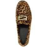 Fendi Baguette Pony Hair Loafers