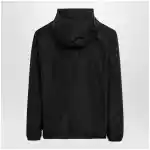Valentino Black windbreaker with Vgold detail