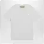 Valentino White cotton T-shirt with VGold