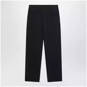 Valentino Navy blue cotton trousers