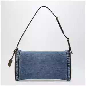 Valentino Garavani Small DeVain denim shoulder bag
