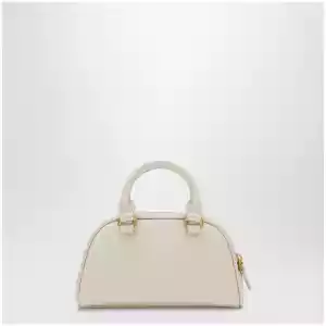 Valentino Garavani Ivory VLogo Signature mini duffle bag in grained calfskin