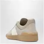 Valentino Garavani Upvillage mixed-material sneakers in beige and ivory