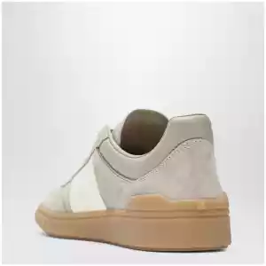 Valentino Garavani Upvillage mixed-material sneakers in beige and ivory
