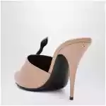 Valentino Garavani Powder pink Slide sandal Coeur Vipère in kidskin