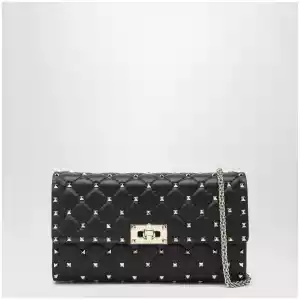 Valentino Garavani Rockstud Spike Shoulder bag black