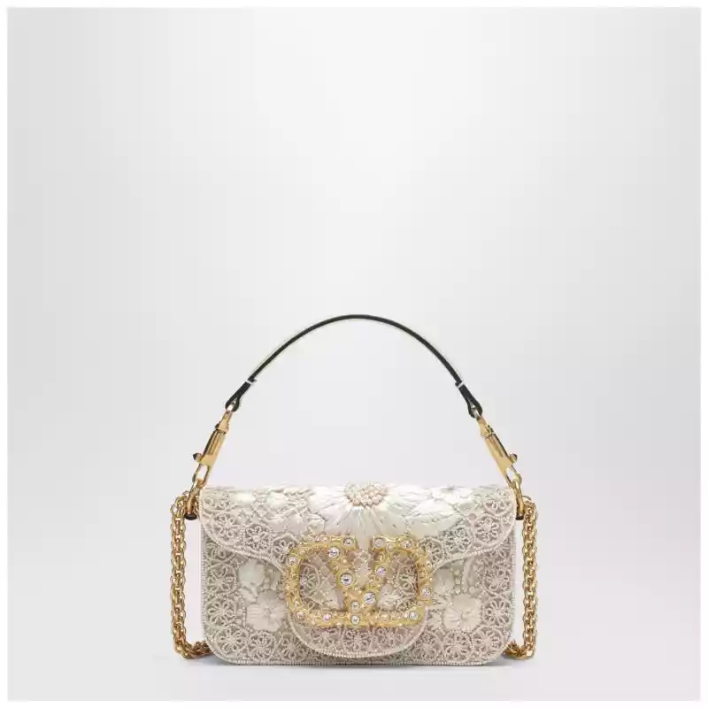 Valentino Garavani Small Locò bag with VLogo Signature jewel