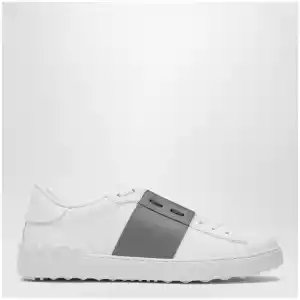 Valentino Garavani White/Dark Steel Open sneaker