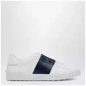 Valentino Garavani White/Dark blue Open sneaker