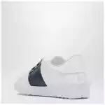 Valentino Garavani White/Dark blue Open sneaker