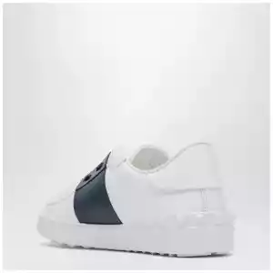 Valentino Garavani White/Dark blue Open sneaker
