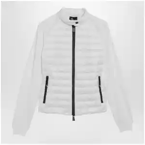 Moncler Grenoble White Day-Namic padded cardigan