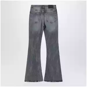 Acne Studios Black faded flared jeans