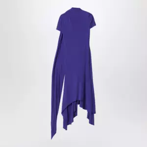 Acne Studios Layered midi dress Deep purple