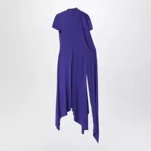Acne Studios Layered midi dress Deep purple