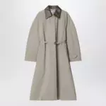 Acne Studios Belted trenchcoat Khaki grey