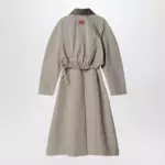 Acne Studios Belted trenchcoat Khaki grey