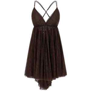 Elisabetta Franchi Lace Mini Dress