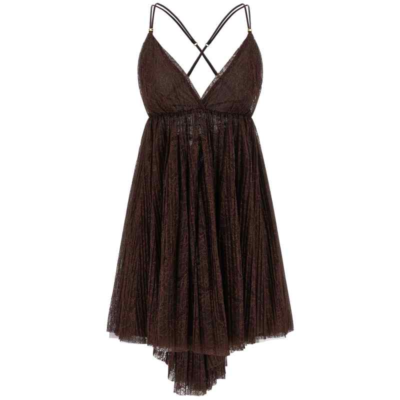 Elisabetta Franchi Lace Mini Dress