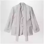 Acne Studios Single-breasted suit jacket Beige