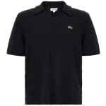 Lacoste Bouclé Knitted Polo Shirt