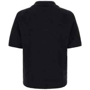 Lacoste Bouclé Knitted Polo Shirt
