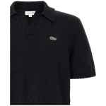 Lacoste Bouclé Knitted Polo Shirt